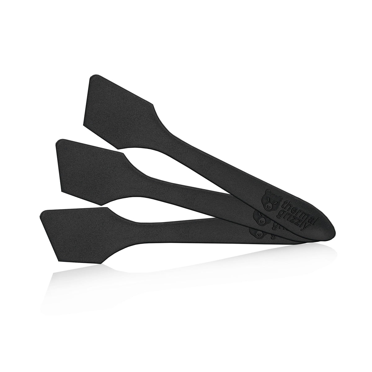 Thermal Grizzly TG Spatula (3 Pieces) - Perfect Application and Spread of Thermal Paste - Even and Precise Compound Distribution CPU/GPU/PS4/PS5/Xbox