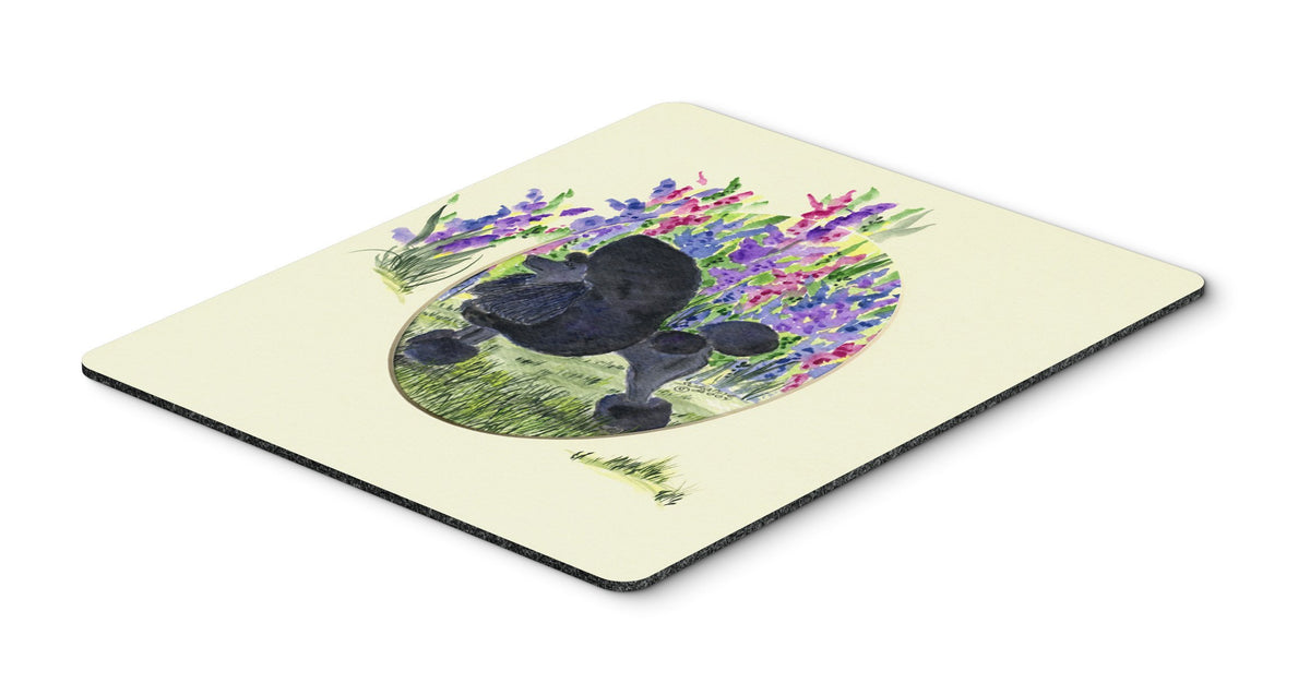 Caroline's Treasures SS8077MP Poodle Mouse Pad, Hot Pad or Trivet for Home Office Gaming Working Computers Laptop Mouse Mat,Washable Large Mousepad