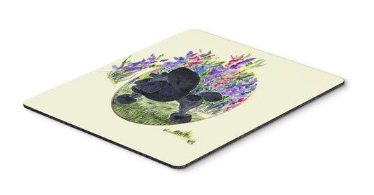 Caroline's Treasures SS8077MP Poodle Mouse Pad, Hot Pad or Trivet for Home Office Gaming Working Computers Laptop Mouse Mat,Washable Large Mousepad