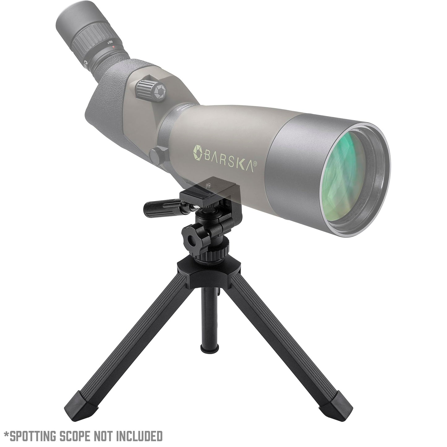BARSKA AF13270 Heavy Duty Table Top Tripod for Cameras, Binoculars, Spotting Scopes, and More, Black, One Size, Adjustable Height Min-Max: 10.25"