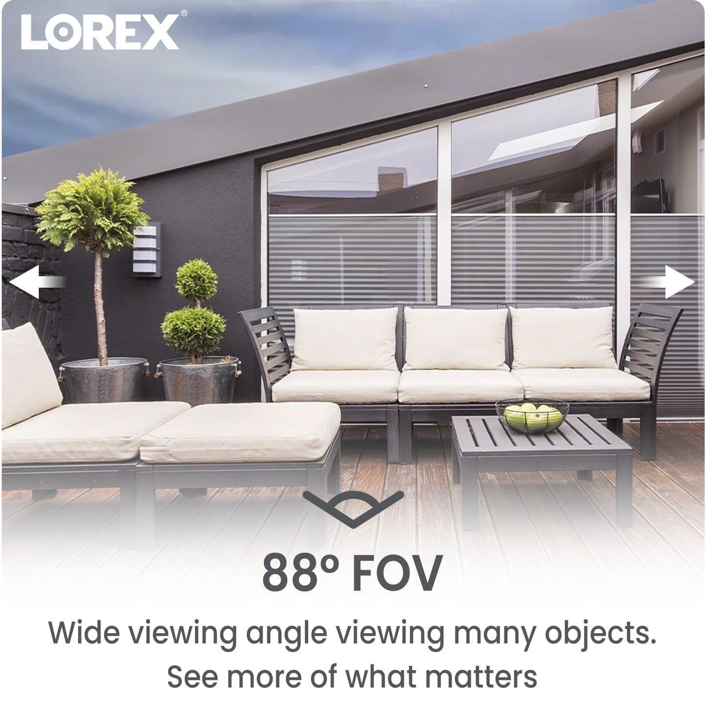 Lorex 1080p HD Bullet Security Camera | Weatherproof Outdoor CCTV Camera with 130ft Night Vision | 90° Field of View | IP66 Rated | Analog HD |