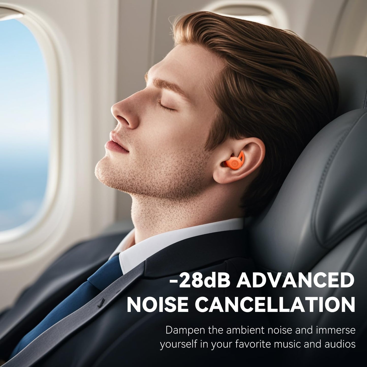 Bluripp Sleepals Micro Sleep Earbuds for Side Sleepers, Sleep Headphones with Noise Reduction, Soft and Snug Fit Overnight, Slim and Light, 28hr Play…