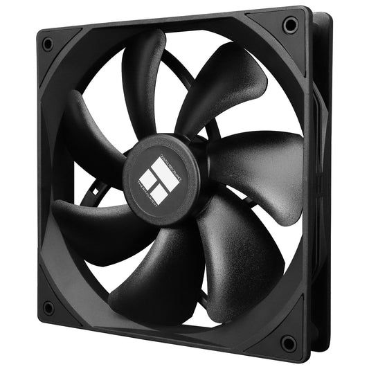 Thermalright TL-C14C CPU Cooler, S-FDB Bearing 140mm Computer Chassis Fan With 4-PWM Control, Low Noise PC Cooling|Black(TL-C14C)