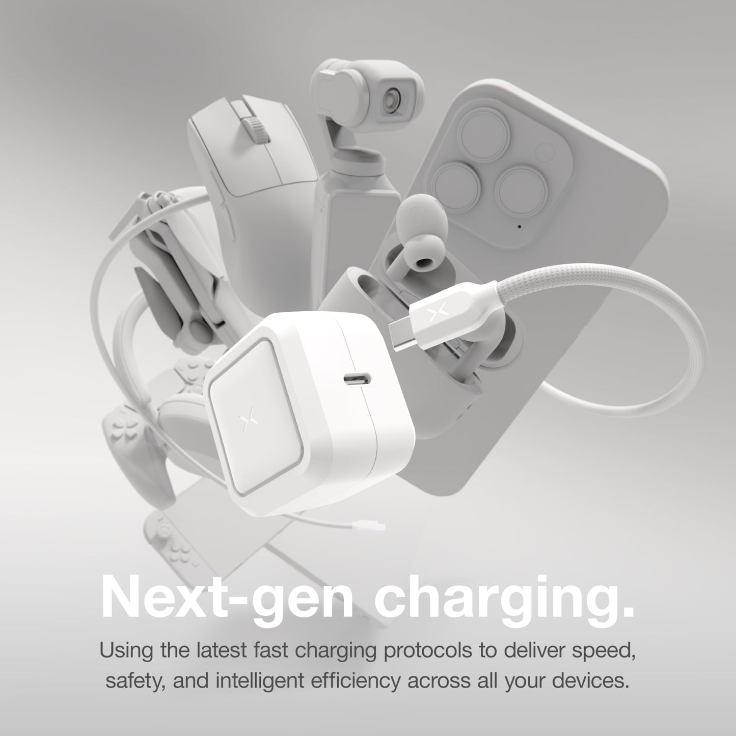 NOCO XGrid X30: 30W USB-C Charger - Single Port GaN Power Adapter with PD 3.0, QC 4.0+, and PPS - Fast Charging with Smart Power Distribution