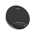 Yealink Sp92 Conference Speaker and Microphone Teams Certified Mic with Al Noise Cancelling 20H Call Time USB Speakerphone for Small Meeting Room