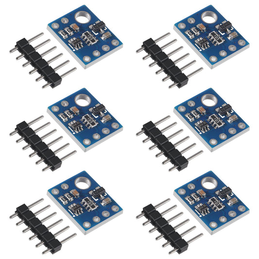 ACEIRMC 6pcs VL53L0X Laser Ranging Sensor Module GY-530 VL53L0X Time-of-Flight (ToF) Laser Ranging Sensor Breakout 2.8-5V I2C IIC Interface