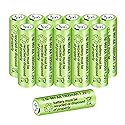 sea jump 12PCS 1.2V 1800mAh Ni-MH AA Battery Suitable for Wireless Microphones, Electric Toys, RC Mice, Calculators, Razors, Keyboards, Household…