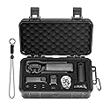 BRDRC Pocket 3 Case, For Xtra Muse Waterproof Hard Case Portable Travel Carrying Storage Bag for DJI Osmo Pocket 3 Creator Combo/Xtra Muse Accessories