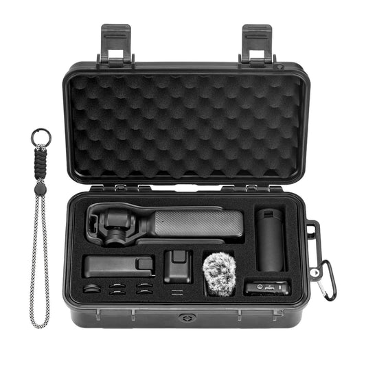 BRDRC Pocket 3 Case, For Xtra Muse Waterproof Hard Case Portable Travel Carrying Storage Bag for DJI Osmo Pocket 3 Creator Combo/Xtra Muse Accessories