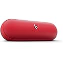 Beats Pill - Bluetooth Speaker and Portable Wireless Charger via USB-C - Built-in Microphone - Statement Red (Renewed Premium)