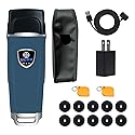 JWM RFID Guard Patrol Tour System, Guard Patrol Reader for Hotel Logistics Warehousing Security, IP67 Waterproof, Free Cloud Software