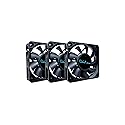 Apevia CF6015S-3 (3 Pk) 60mm x 60mm x15mm Black Case Fan W/4PIN Molex + 3PIN Motherboard Adapter