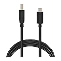 20ft USB Type C to USB Type B 3.0 - Tethering Cable Compatible with MacBook Pro, HP, Dymo, Epson, Brother, Xerox, Lexmark, Canon, Samsung and More