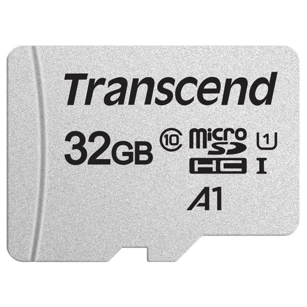 Transcend 32GB Micro SDHC Secure Digital UHS-I Memory Cards, Compatible with Samsung WB35F Digital Camera - Class 10, U1, 100MB/s, 300 Series - Pack