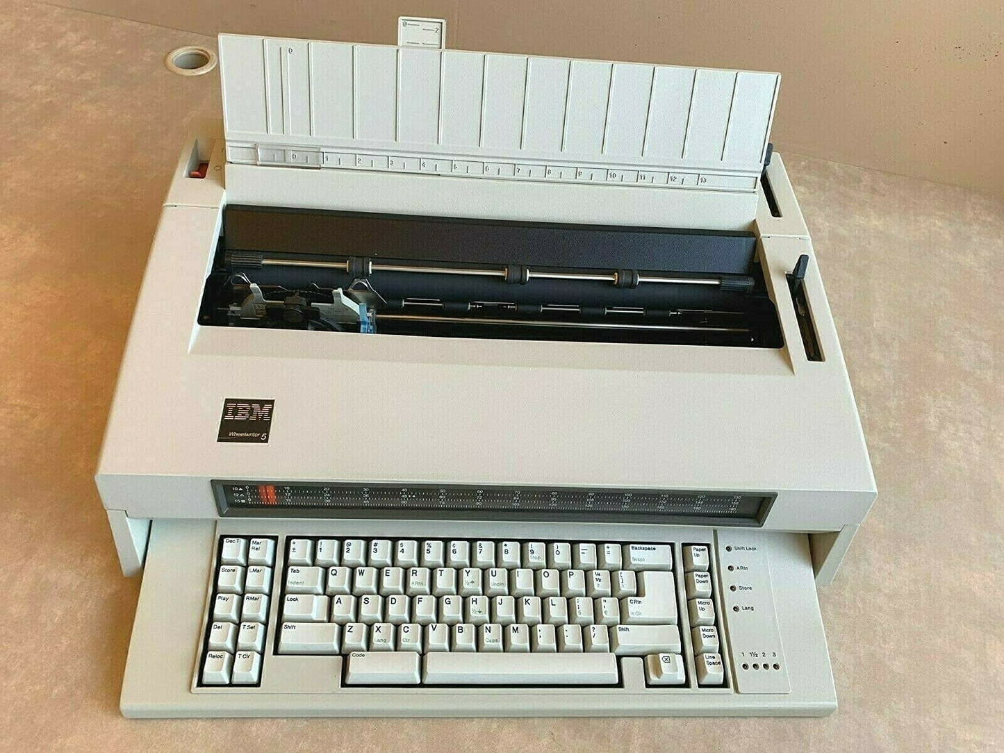 IBM Wheelwriter 5 Electronic Typewriter - Wide Carriage -7K Storage (Renewed)