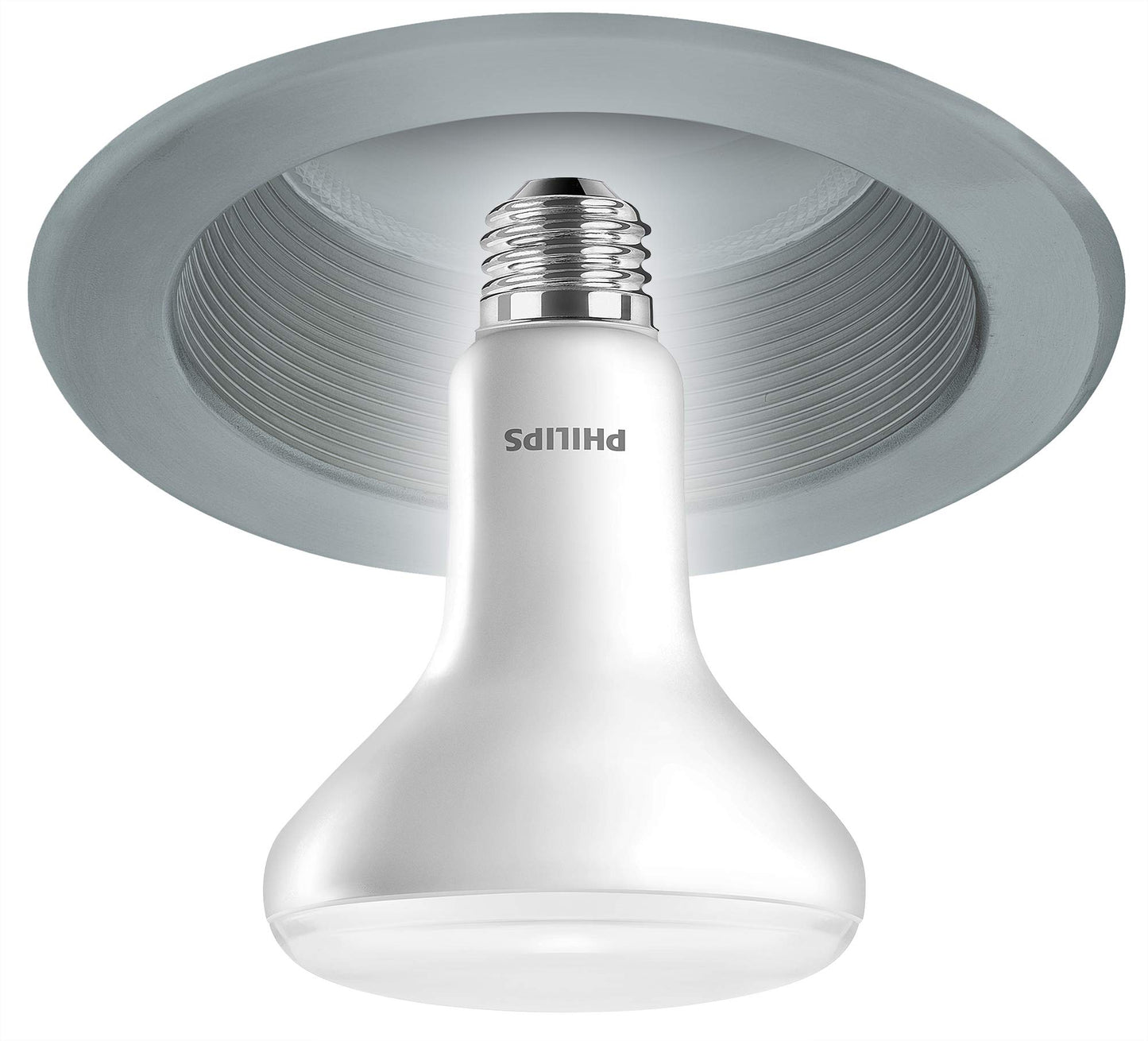 Philips 462291 Led Dimmable BR30 Light Bulb, 650 lm., 5000-Kelvin, 9W, E26 Base, Daylight (Pack of 6)