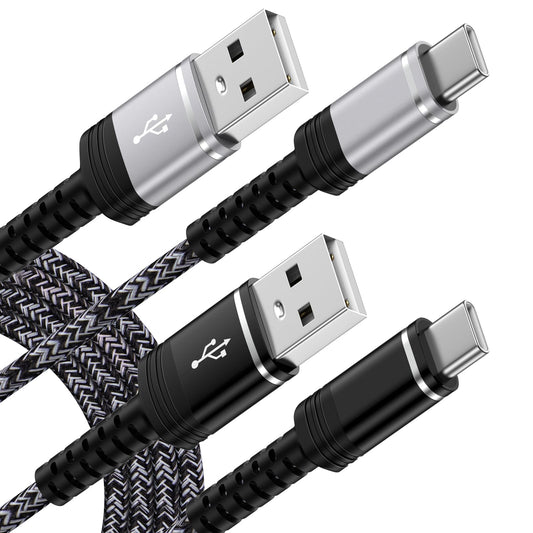Fast Samsung Charger Cable USB C 2 Pack 6ft for Galaxy Z Fold 7 6 Flip 7 FE 6 5 A17 A36 A56 S25 Ultra S24 S23 A16 A15 S22 A32,3.1A Android Charger
