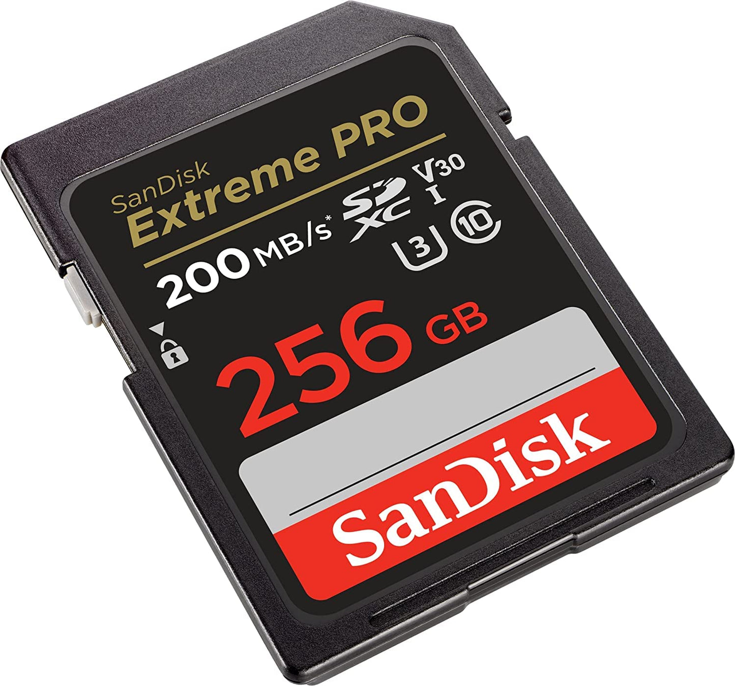 SanDisk 256GB Extreme Pro SDXC Memory Card Works with Panasonic Lumix DC-GH7 & DC-G9 II Mirrorless Camera (SDSDXXD-256G-GN4IN) Bundle with (1)