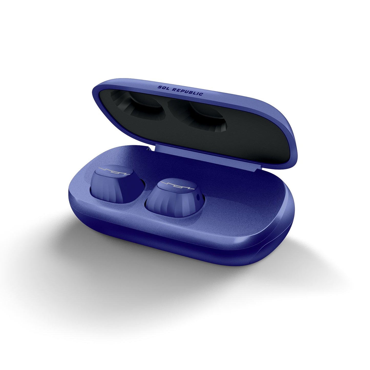 SOL REPUBLIC Amps Air 2.0 Waterproof Wireless Bluetooth Earbuds, blue