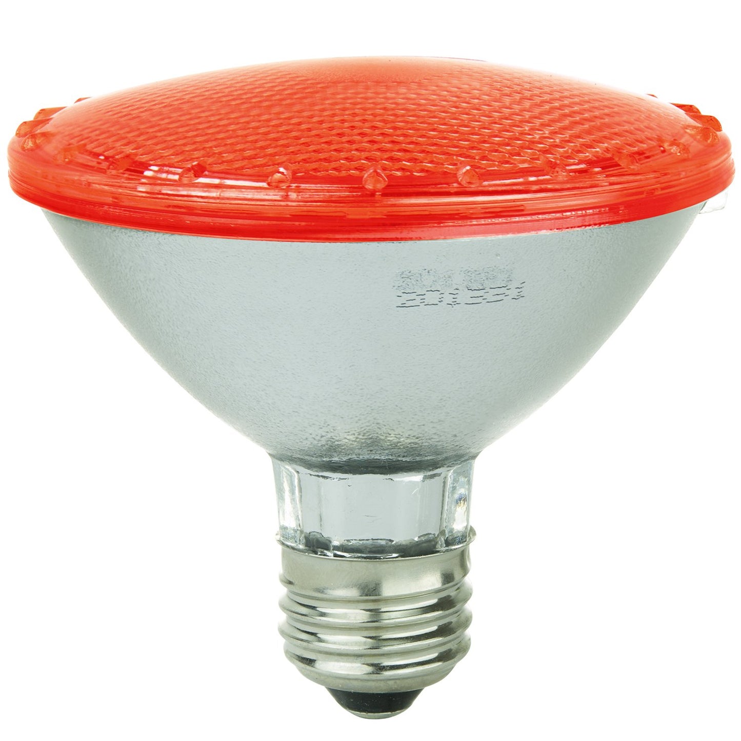 Sunlite 80023-SU LED PAR30 Short Neck Colored Wildlife Friendly Light Bulb, 3 Watts, (25W Equivalent), E26 Medium Base, 30,000 Hour Lifespan, Red 1