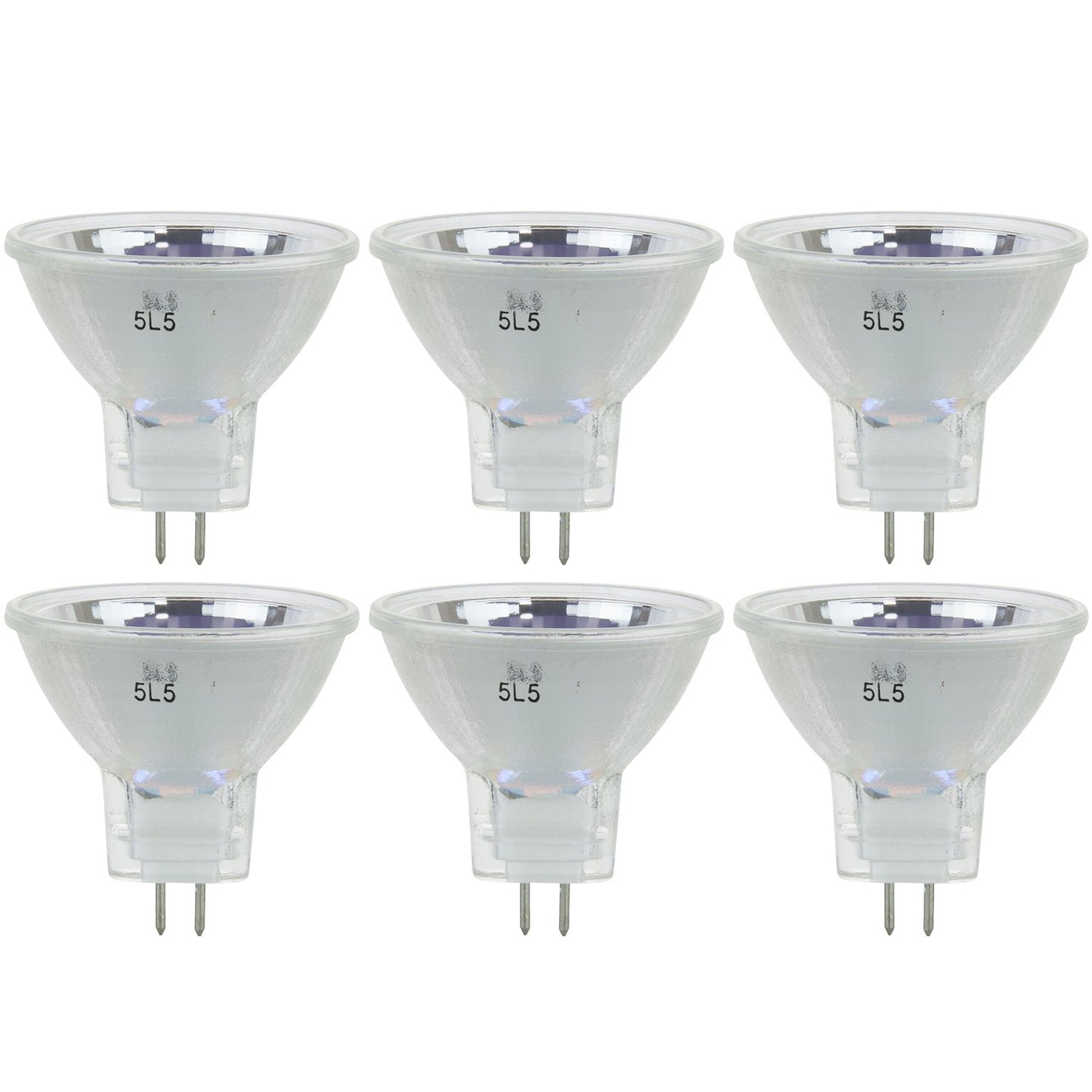 Sunlite 40754 Halogen MR11 20° Narrow Spot Light Bulb, 20 Watts, 12 Volts, 2-Pin (GU4) Base, Dimmable, 100 CRI, 2,000 Hour Life Span, 6 Pack 3200K