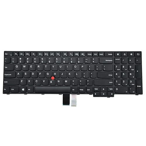 AUTENS Replacement Keyboard for Lenovo ThinkPad E550 E550c E555 E560 E565 Laptop No Backlight…