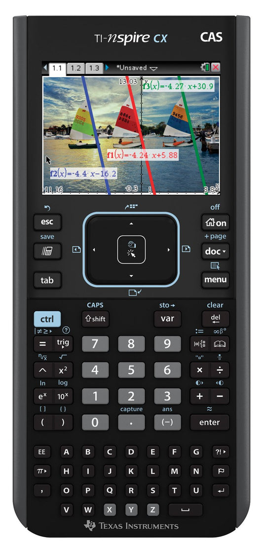Texas Instruments Nspire CX CAS Graphing Calculator (Renewed)