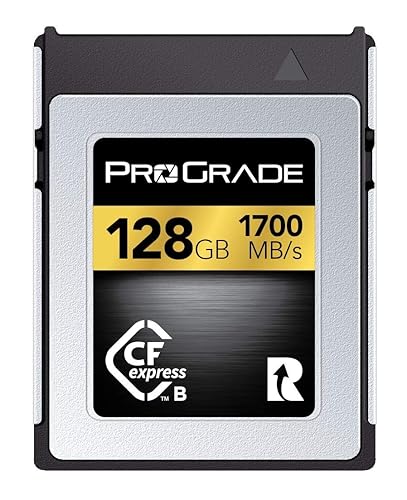 ProGrade Digital 128GB CFexpress 2.0 Type B Memory Card (Gold)