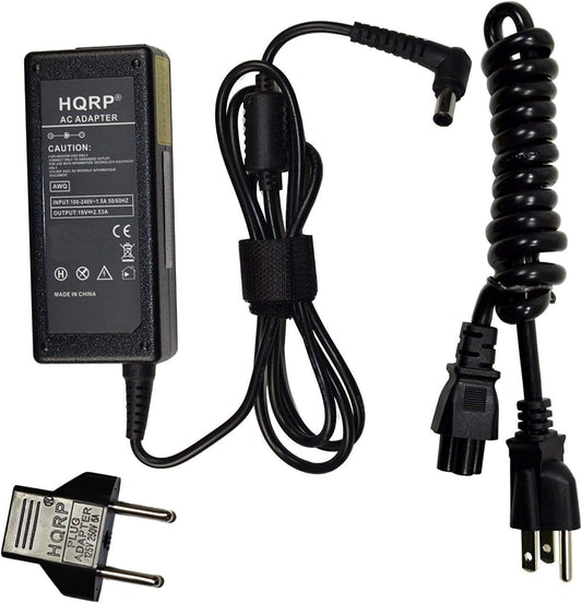 HQRP 19V AC Adapter Compatible with Samsung Radiant-360 R1 WAM1500 WAM1500/ZA Wi-Fi Bluetooth Speaker Power Supply Cord Adaptor Radiant360-R1 R-1 +…