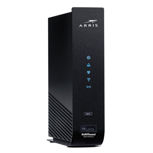 ARRIS (SBG7400AC2) - Modem Router Combo - Fast DOCSIS 3.0 & AC2350 WiFi, [Check with your provider for compatibility], Four 1 Gbps Ports, Up to 960