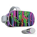 MightySkins Skin Compatible with Oculus Go Mobile VR - Drips | Protective, Durable, and Unique Vinyl Decal wrap Cover | Easy to Apply, Remove