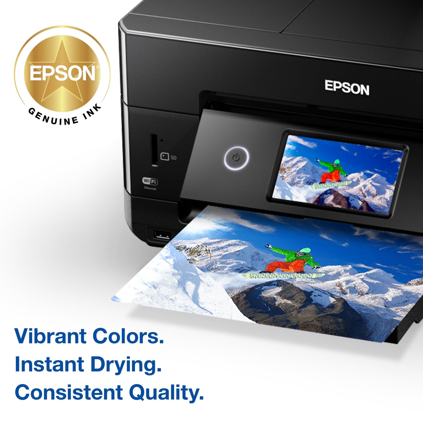 EPSON 410 Claria Premium Ink Standard Capacity (T410020-S) Works with Expression XP-530, 630, 640, 7100, 830