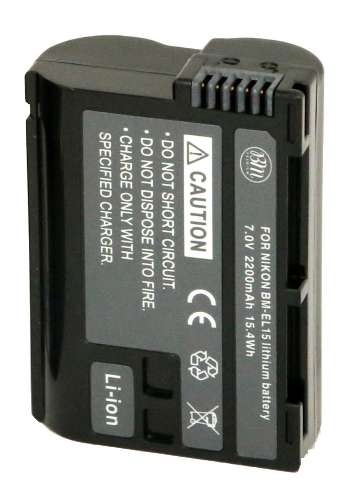 Big Mike's Battery Grip Kit for Nikon D600 D610 Digital SLR Camera Includes Vertical Battery Grip + Qty 2 Replacement EN-EL15 Batteries + Rapid AC/DC