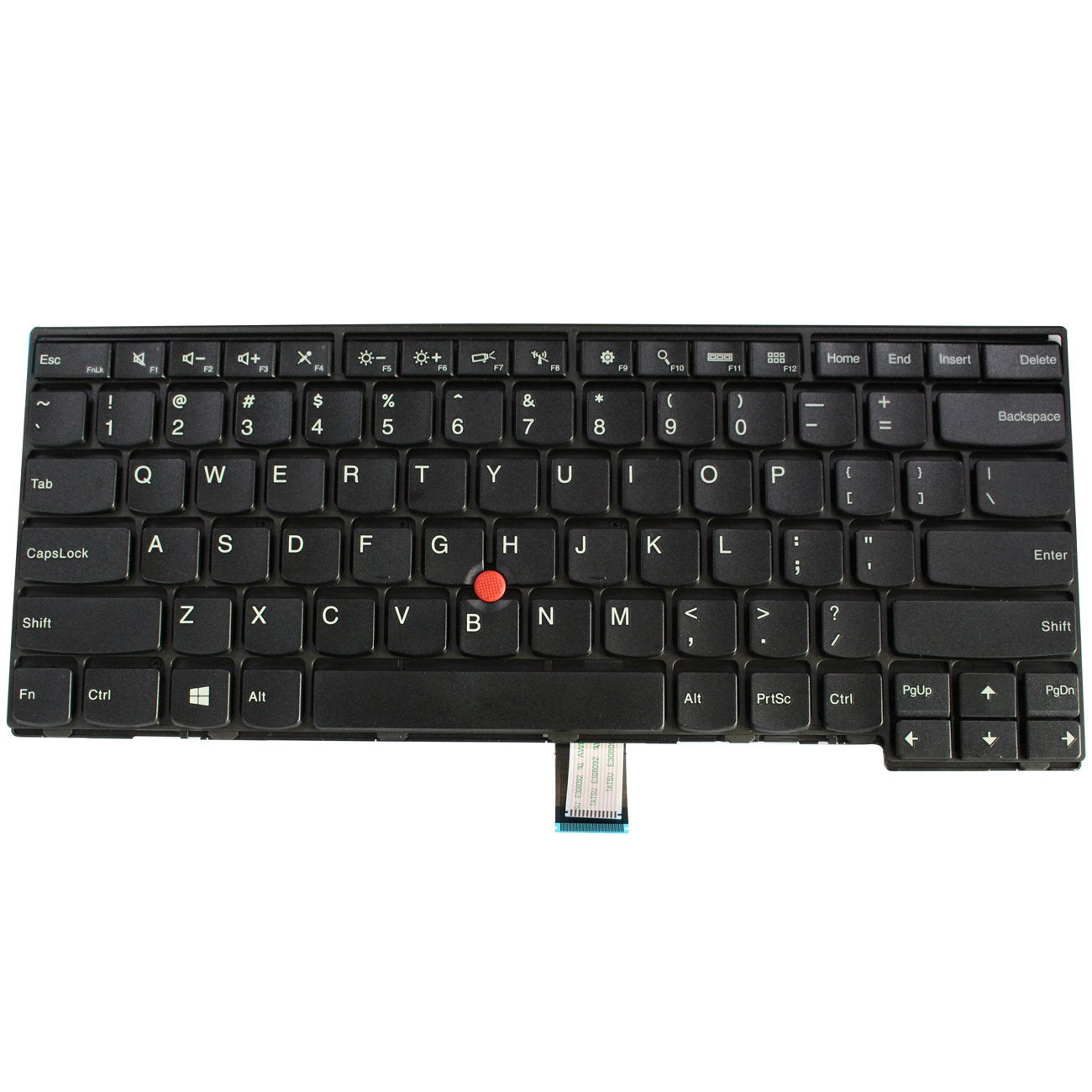 AUTENS Laptop Replacement Keyboard for Lenovo ThinkPad E431 E440 L440 L450 Laptop No Backlight (4 Fixing Screws)