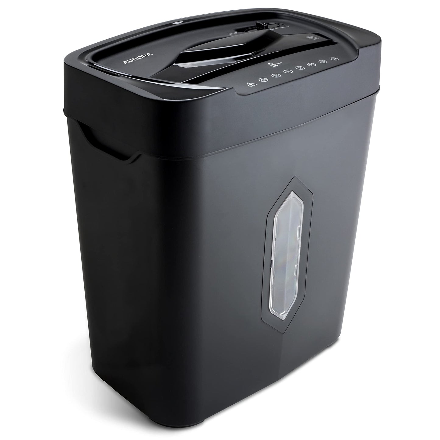 Aurora 12 Sheet Crosscut Paper and Credit Card Shredder with 5.2 gal Wastebasket