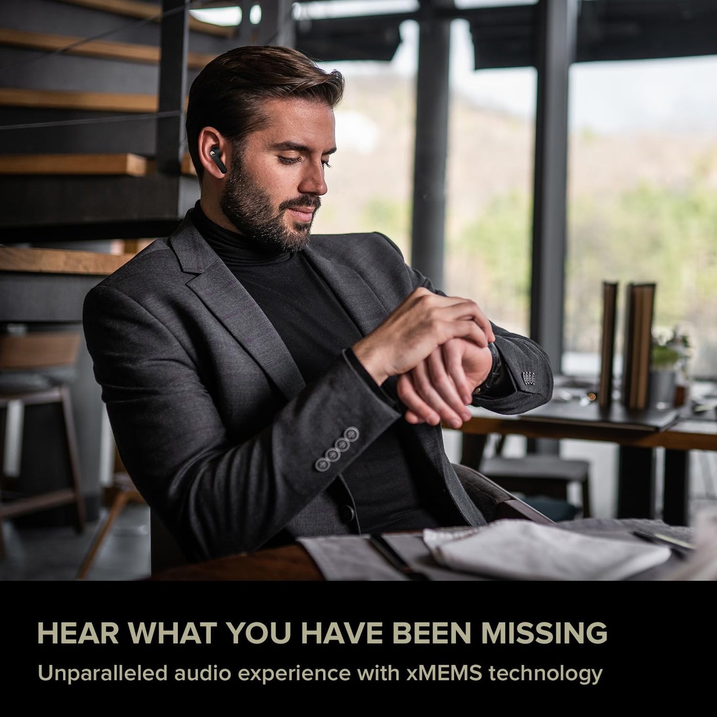 Creative Aurvana Ace with xMEMS Driver, Lightweight True Wireless Sweatproof in-Ears with Bluetooth LE Audio, aptX Adaptive, AAC, ANC, Ambient Mode…