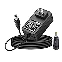 Sylvania 12V AC/DC Portable DVD Player Charger - Power Adapter for 7" to 13.3" Portable DVD Players (6.5Ft)