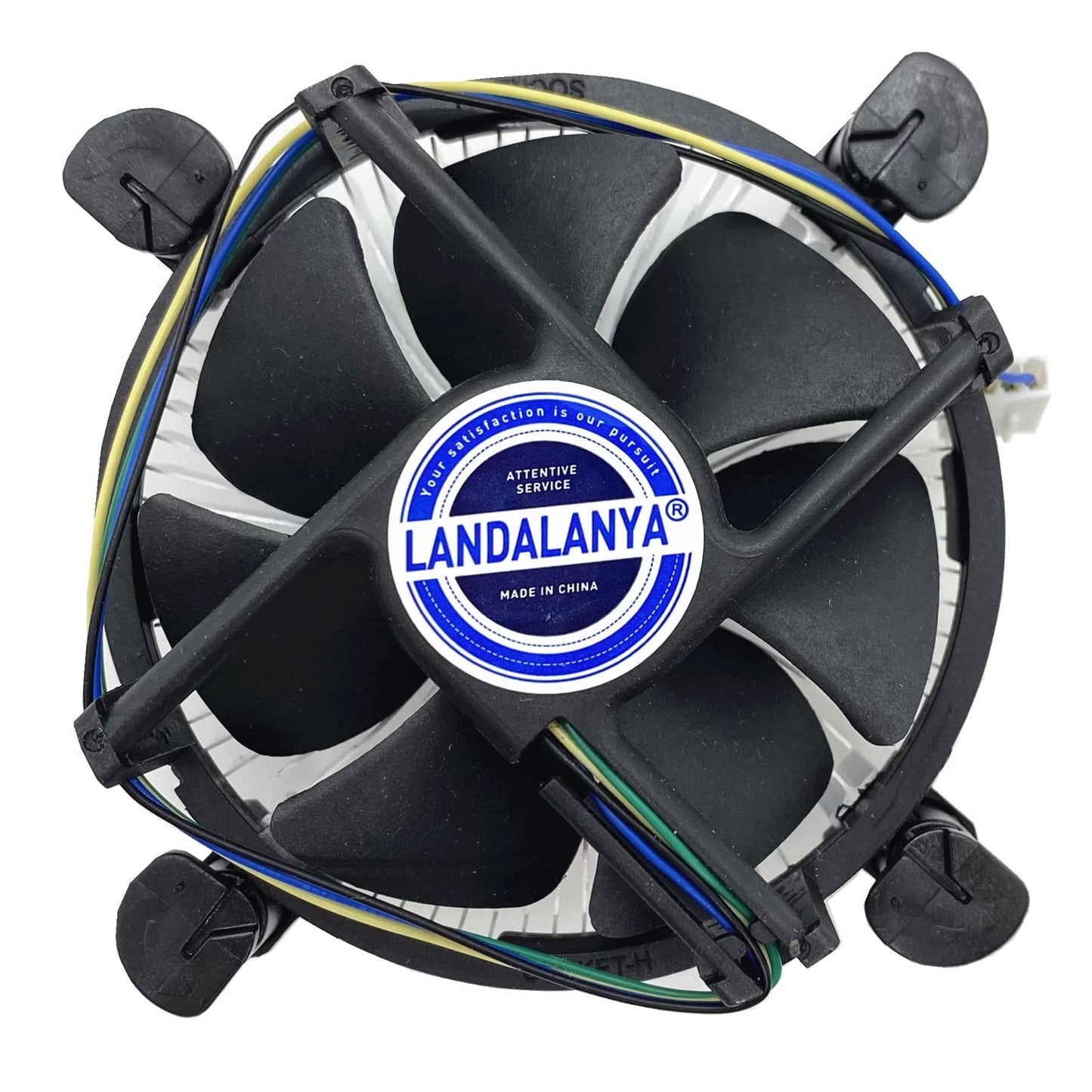 Landalanya Replacement New CPU Cooling Fan with Heatsink for Intel LGA1150 LGA1151 LGA1155 LGA1156 Celeron/Pentium/i3/i5/i7 Processors Series Fan