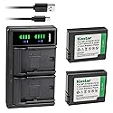 Kastar 2-Pack NP-FF50 Battery and LTD2 USB Charger Compatible with Sony DCR-PC106, DCR-PC106E, DCR-PC107, DCR-PC107E, DCR-IP1, DCR-IP1E, DCR-IP1K