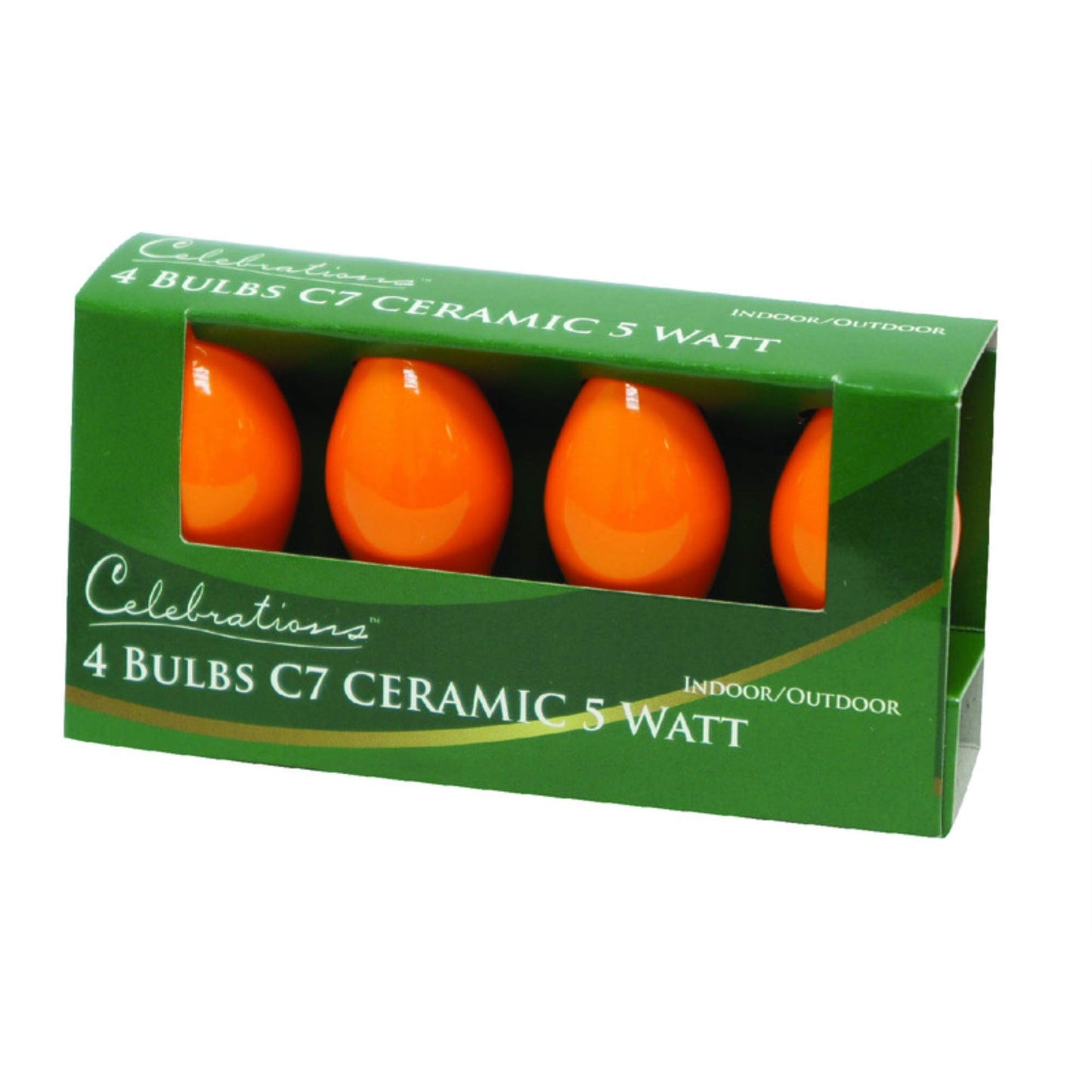 Celebrations C7 Replacement Bulbs Ceramic 5 W Orange