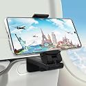 Miruchertter Airplane Phone Holder Hands Free Compact Travel Phone Mount with 360 Degree Rotation Universal Travel Essentials Ideal for Airplane
