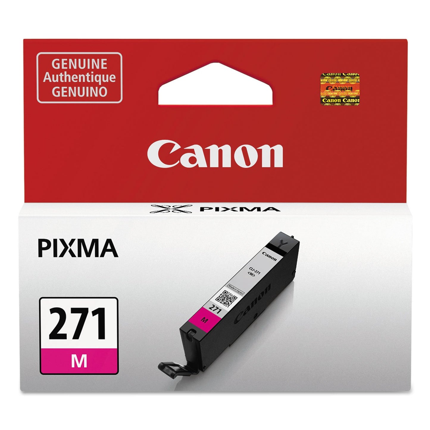 Canon 0392C001 (CLI-271) Ink Cartridge, Magenta - in Retail Packaging