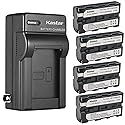 Kastar 4-Pack Battery and AC Wall Charger Replacement for Sony CCD-TR910 CCD-TR913 CCD-TR917 CCD-TR918 CCD-TR930 CCD-TR940 CCD-TR950 CCD-TR97
