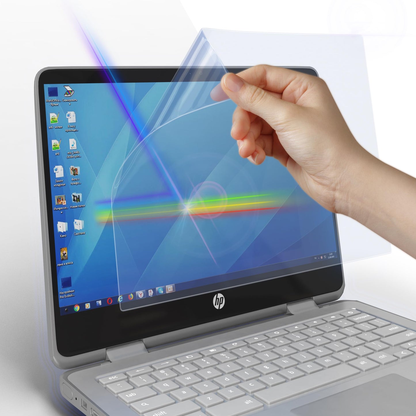 Anti Blue Light Screen Protector (3 Pack) for 14 Inches Laptop. Filter out Blue Light and relieve computer eye strain to help you sleep better