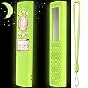 Silicone Cover for Samsung Solar TV Remote Control BN59 Series 2021, Light Weight Samsung Remote Cover Case Shockproof Silicone Sleeve(Luminous Green)