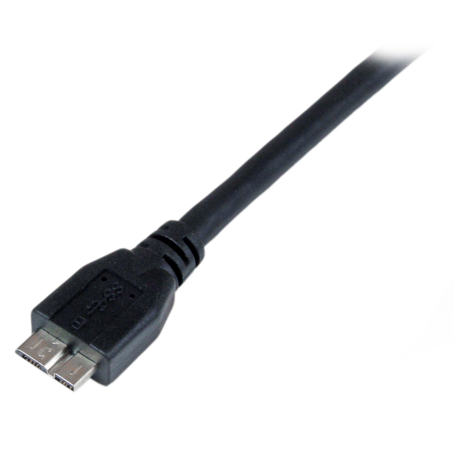 StarTech.com 1m 3 ft Certified SuperSpeed USB 3.0 A to Micro B Cable Cord - USB 3 Micro B Cable - 1x USB A (M), 1x USB Micro B (M) - Black