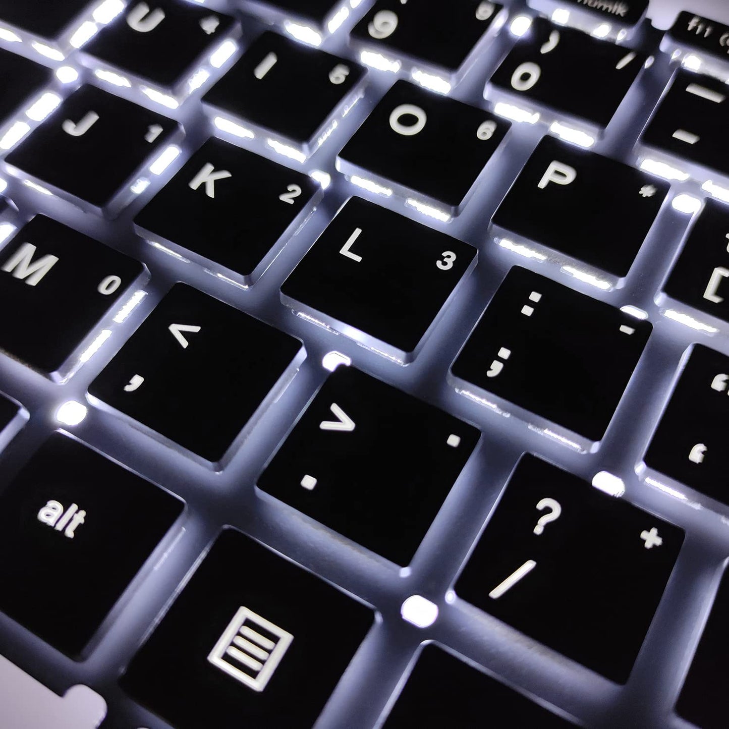 PAEBAI+ Replacement Laptop Keyboard Backlight for HP ProBook 440 G6 445 G6 440 G7 445 G7 US Layout