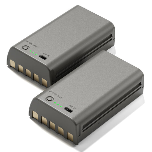 Adicop Rechargeable Lithium Camera Battery 2 Pack 7000mAh Compatible with Steahlt Cam Trail Camera Deceptor Fusion Connect MAX Flashback
