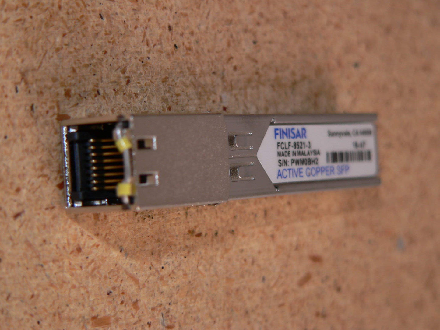 Finisar Original SFP Single Copper Gigabit FCLF-8521-3