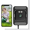 2K Window Cameras for Home Security, 2.4GHz & 5GHz WiFi Baby/Pet Camera with Phone APP, BlackLight Color Night Vision Indoor/ Outdoor View Camera
